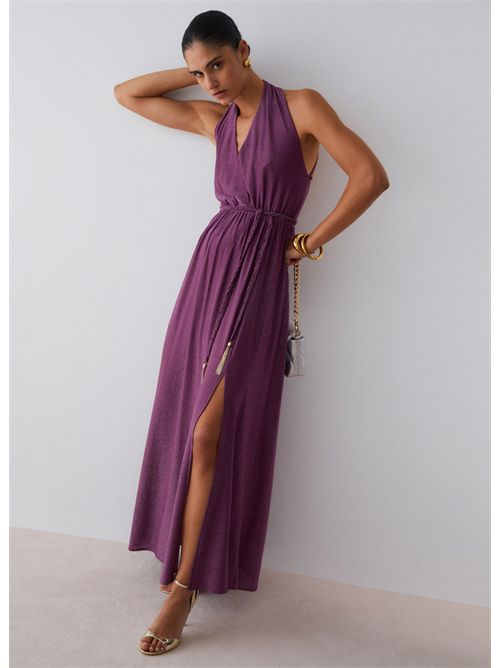 Abito lungo in lurex LIU JO | CA6257JS006/P9629